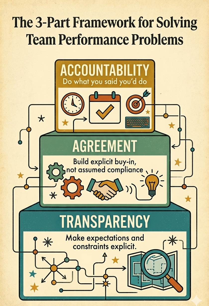 The Team Performance Fixer Framework
